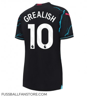Manchester City Jack Grealish #10 Replik 3rd trikot Damen 2023-24 Kurzarm